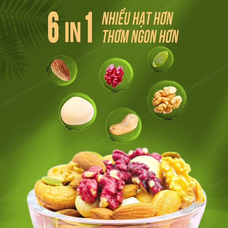 No. 5 - Hạt Dinh Dưỡng Mix 5 Loại Tanu - 6