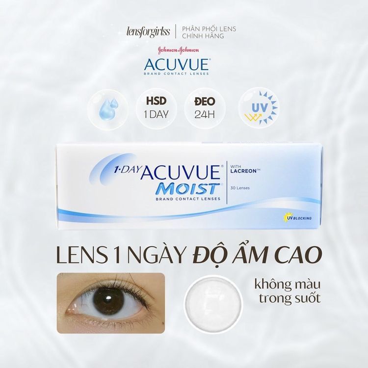 No. 5 - Kính Áp Tròng 1 Ngày Acuvue Moist - 4