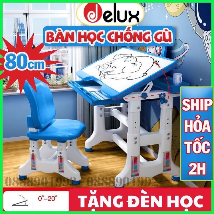 No. 7 - Bàn Học Thông Minh Chống Gù Delux B - 1