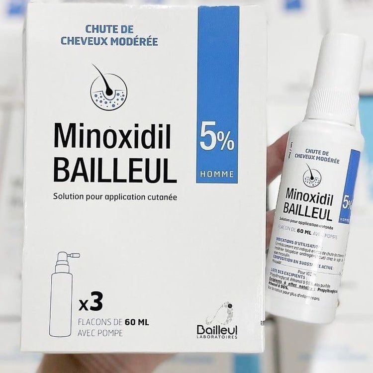 No. 1 - Xịt Giảm Rụng Tóc Minoxidil Bailleul 5% - 1