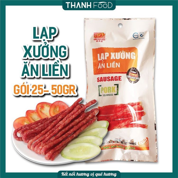 No. 1 - Lạp Xưởng Ăn Liền Tân Huê Viên 25g - 2