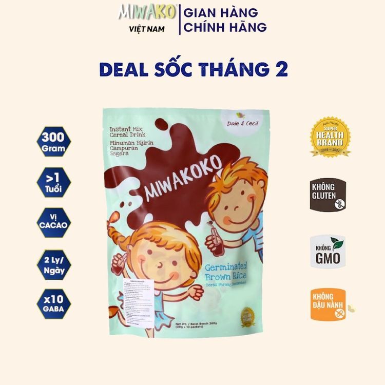 No. 4 - Sữa Hạt Hữu Cơ Không Đường Miwakoko - 4