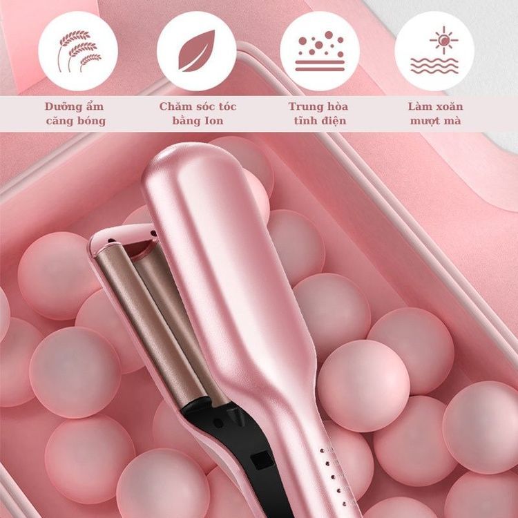 No. 8 - LIG Máy Làm Xoăn Sóng Nước Hippie LIG 3 Trục - 2