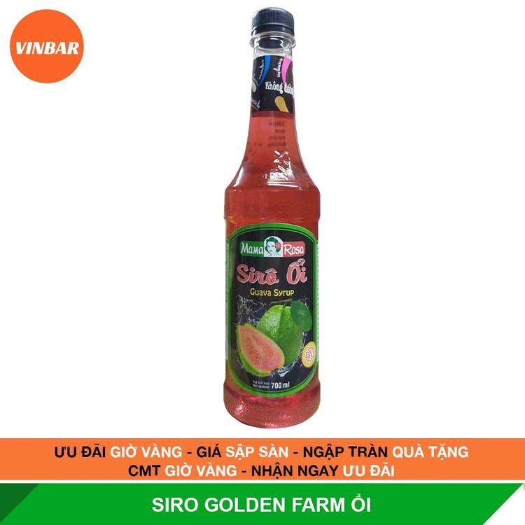 No. 4 - Siro Đá Bào Golden Farm Mojito - 6