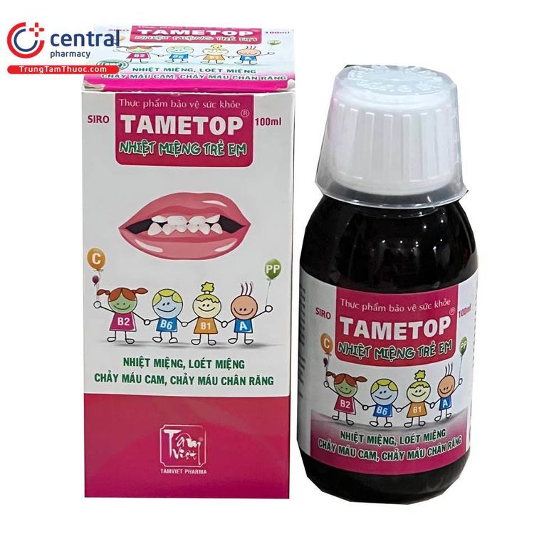 No. 5 - Siro Tametop Nhiệt Miệng - 4