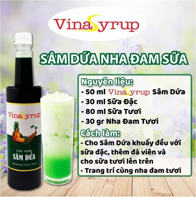 No. 8 - Siro Đá Bào Sâm Dứa VinaSyrup - 1