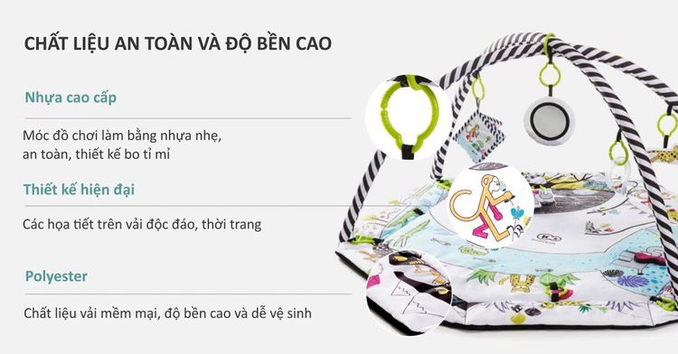 No. 1 - Thảm Chơi Thông Minh Kinderkraft Smartplay - 3