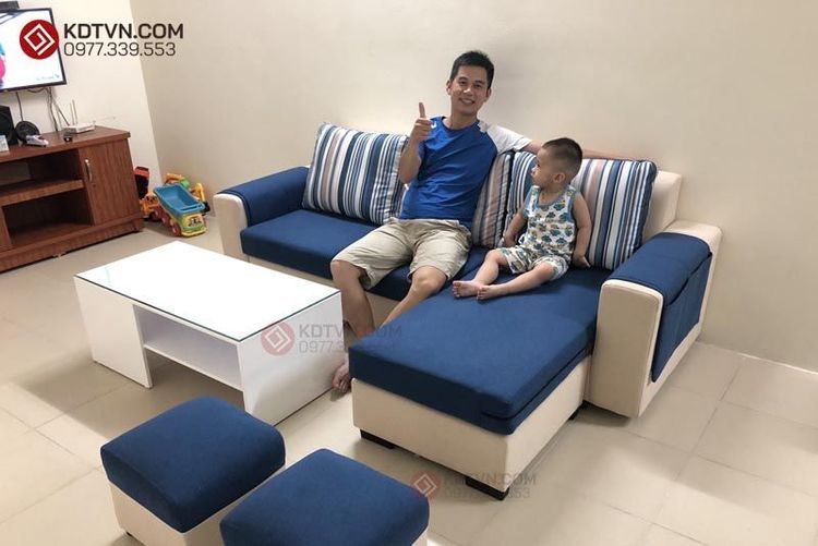 No. 7 - Bộ Sofa Phòng Khách 2m2 Dành Cho Chung Cư - 1