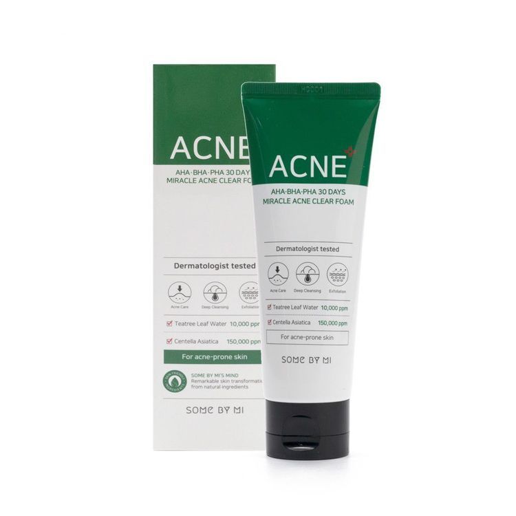 No. 6 - Sữa Rửa Mặt AHA-BHA-PHA 30 Days Miracle Acne Clear Foam - 1