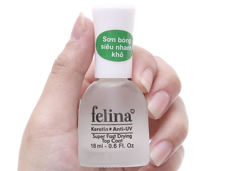 No. 1 - Sơn Móng Top Coat Dạng Bóng Siêu Nhanh Khô Felina - 3