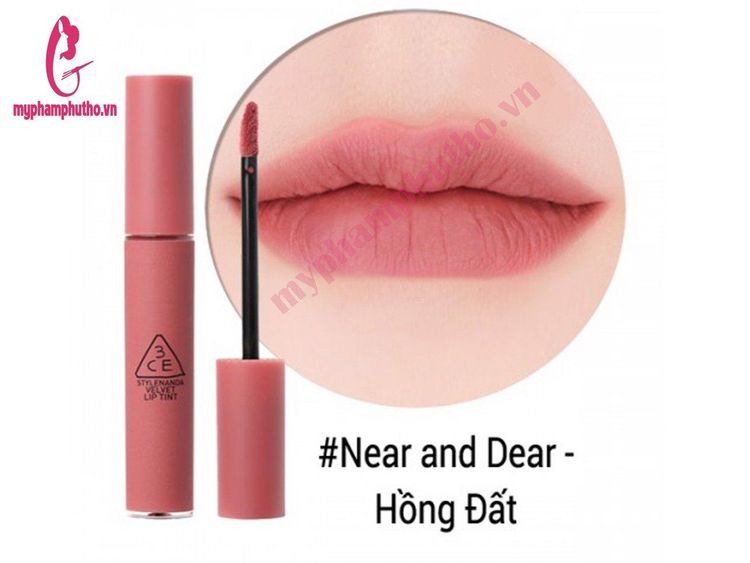 No. 2 - Son Kem Lì 3CE Velvet Lip Tint Near And Dear - 2