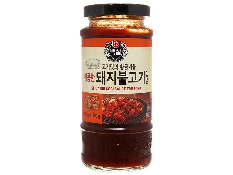 No. 2 - Sốt Cay Beksul Ướp Thịt Heo Spicy Bulgogi Sauce For Pork - 1