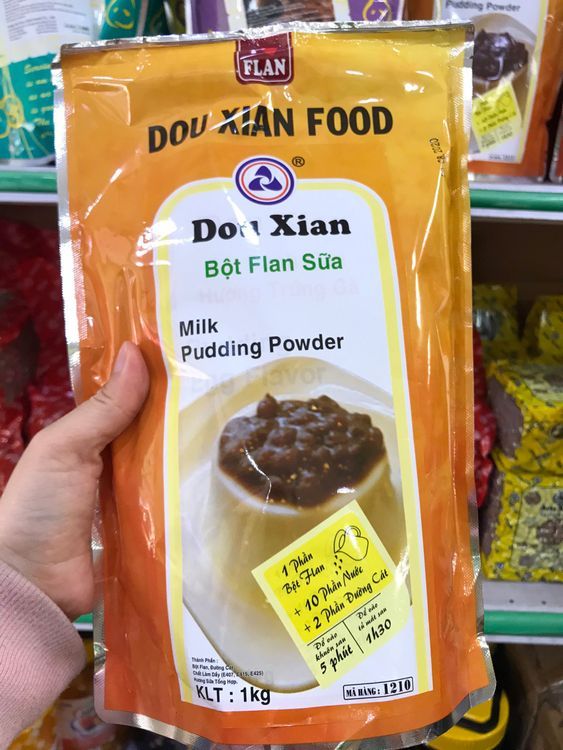 No. 8 - Bột Flan Trà Sữa Dou Xian - 1