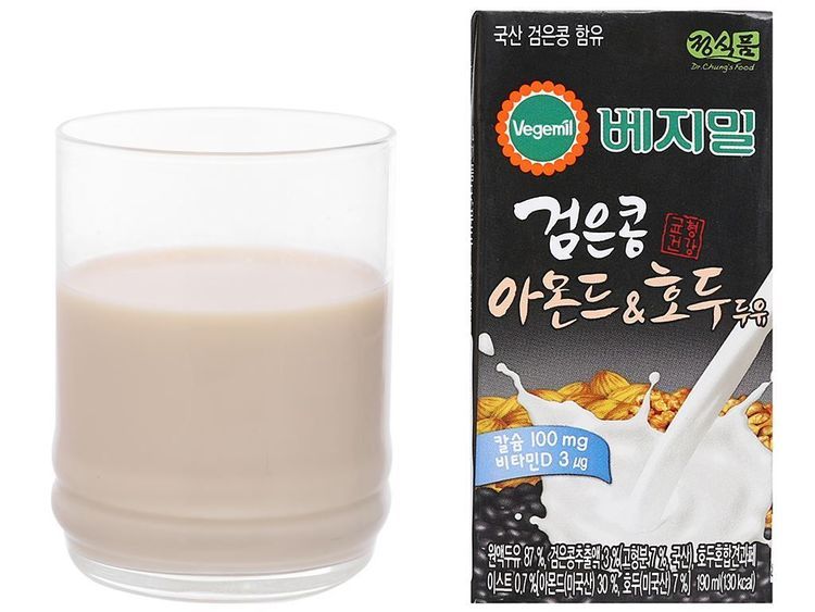 No. 6 - Sữa Hạt Óc Chó Hạnh Nhân Đậu Đen Vegemil - 2