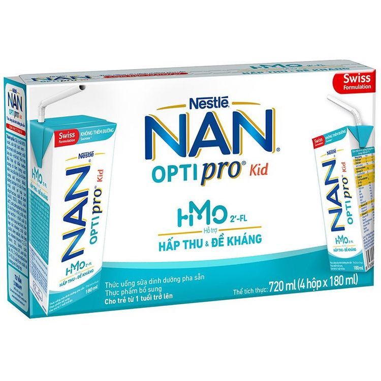 No. 4 - Sữa Pha Sẵn Cho Bé 1 Tuổi NAN OPTIPRO Kid - 1