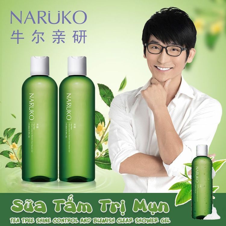 No. 7 - Sữa tắm Naruko Tea Tree Shine Control & Blemish Clear Shower Gel - 2