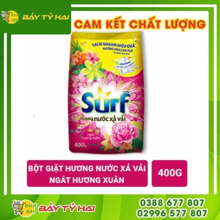 No. 8 - Bột Giặt Surf Hương Nước Xả Vải 400g - 2