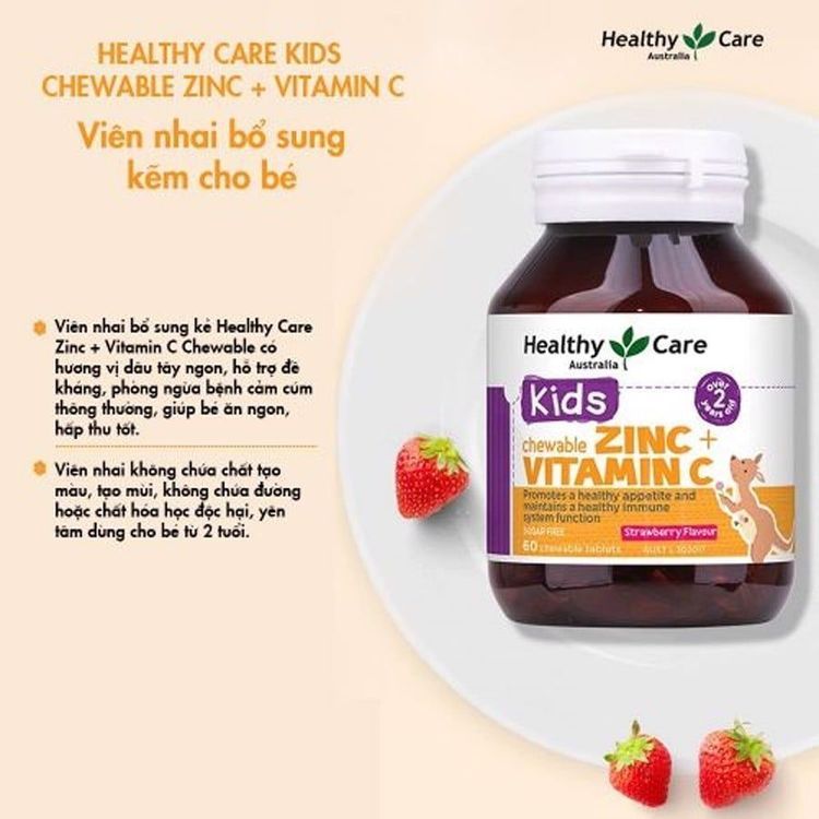 No. 2 - Kẹo Vitamin C + Kẽm Healthy Care - 3
