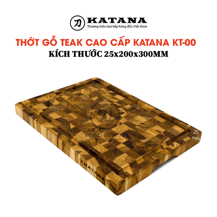 No. 4 - Thớt Gỗ Teak100 - 3
