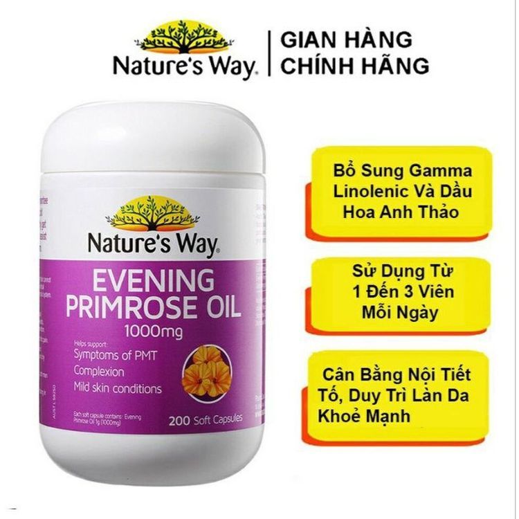 No. 7 - Tinh Dầu Hoa Anh Thảo Nature's Way (200 viên) - 5