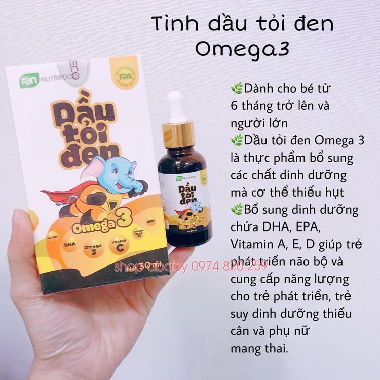 No. 3 - Tinh Dầu Tỏi Đen Omega 3 - 5