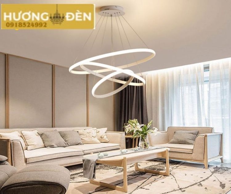 No. 4 - Đèn Thả Trần 3 Vòng Thủ Đô LightingDD005-357 - 4