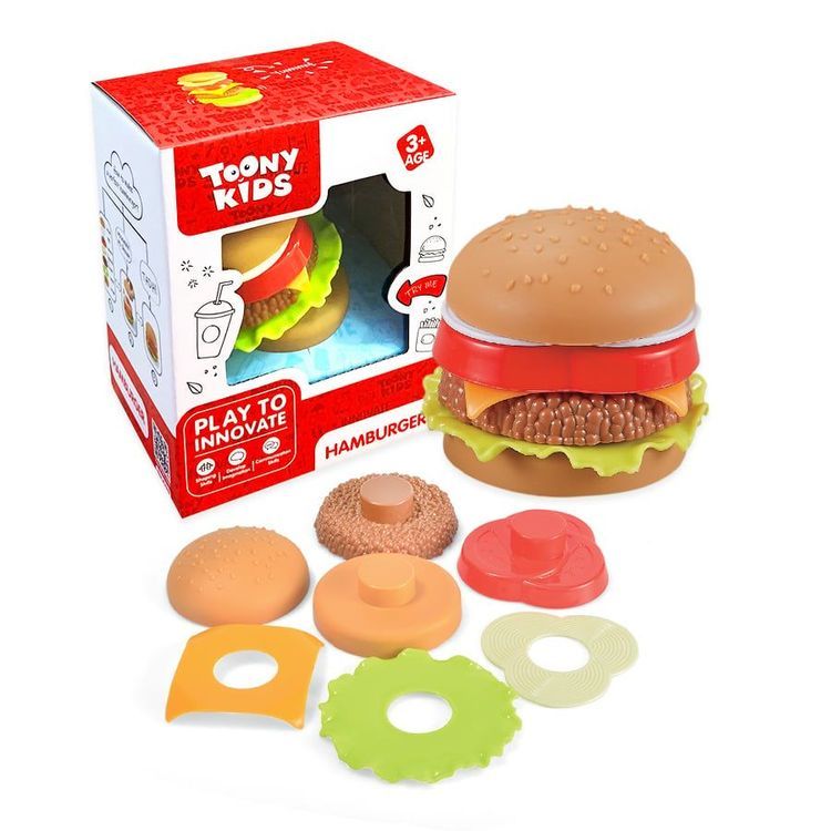 No. 2 - TOONYKIDS Bộ Đồ Chơi Nấu Ăn Hamburger TOONYKIDS - 1