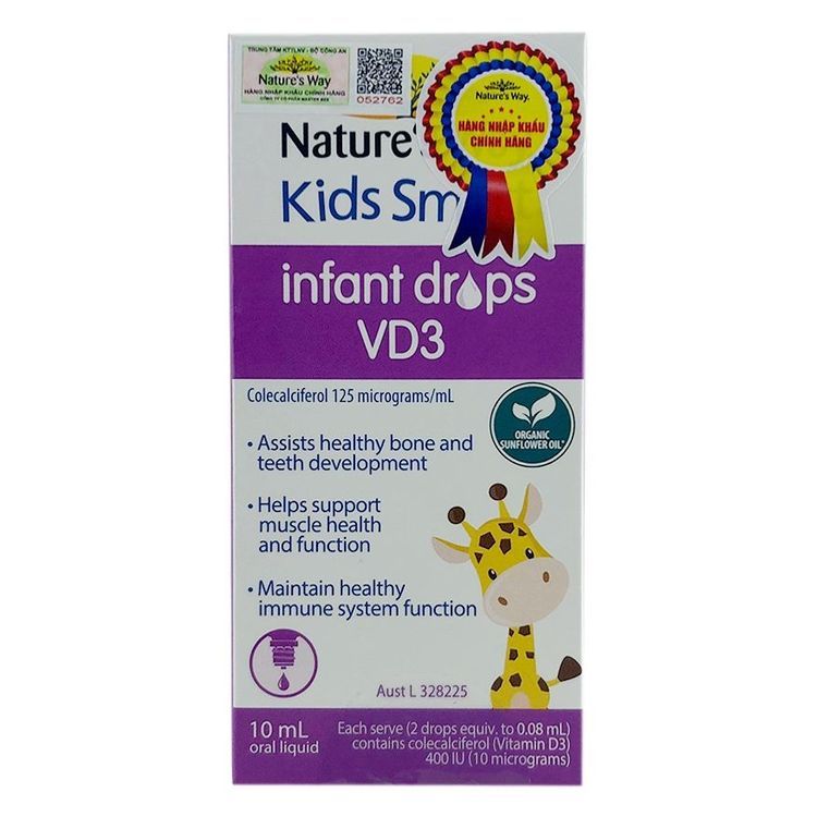 No. 8 - Nature's Way Kids Smart Infant Drops VD3 - 1