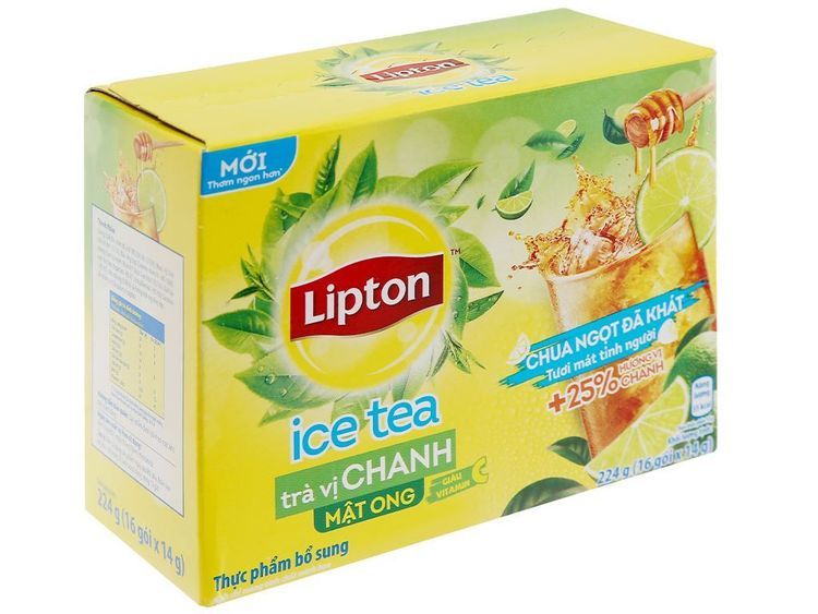 No. 8 - Trà Lipton Ice Tea Vị Chanh Mật Ong - 1