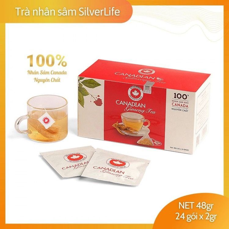 No. 5 - Trà Nhân Sâm Canada SilverLife TNSTL24 - 1