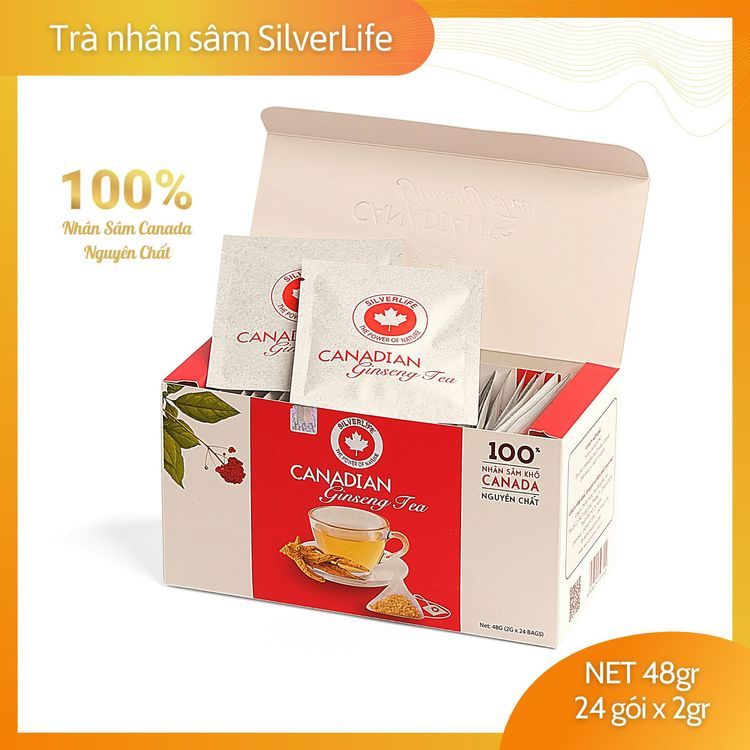 No. 5 - Trà Nhân Sâm Canada SilverLife TNSTL24 - 3