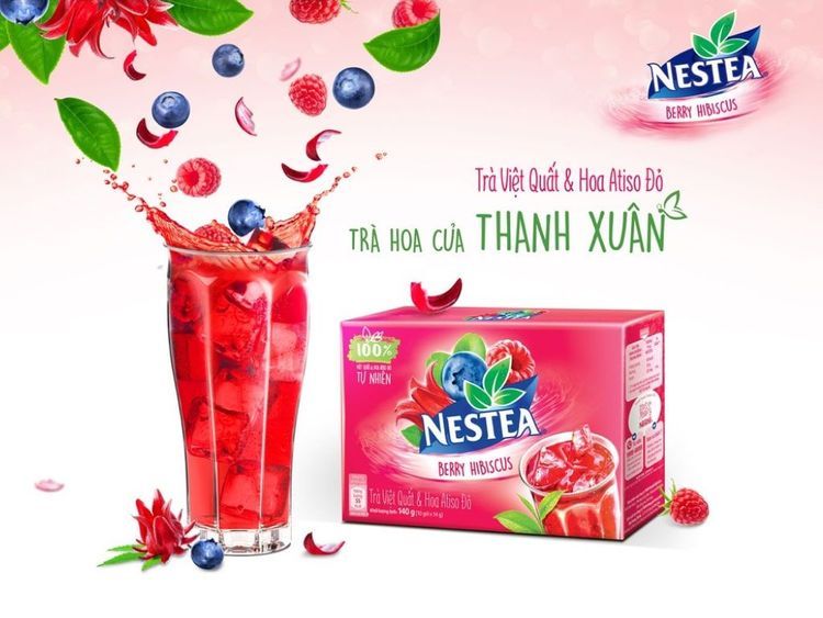 No. 2 - Trà Việt Quất Và Hoa Atiso Đỏ NESTEA - 2