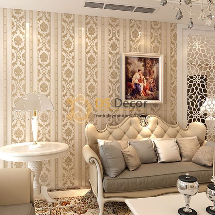 No. 6 - Giấy Dán Tường 3D Hoa Văn In Nổi - 6