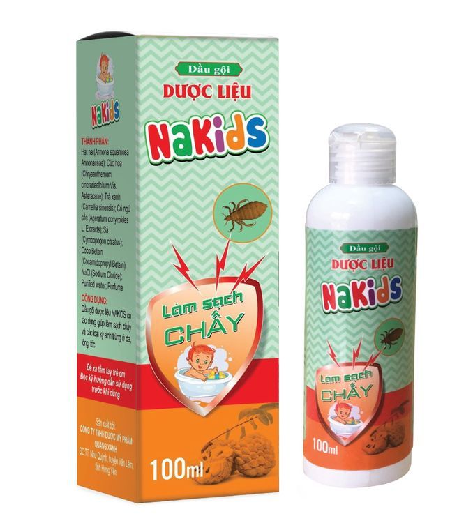 No. 1 - Dầu Gội Trị Chấy Dược Liệu Nakids - 1