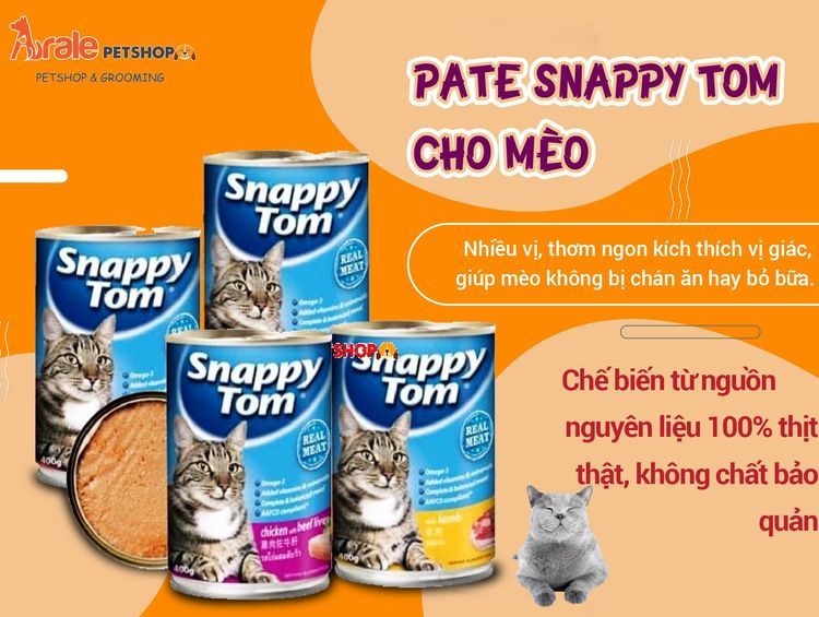 No. 8 - Pate mèo Snappy Tom - 4