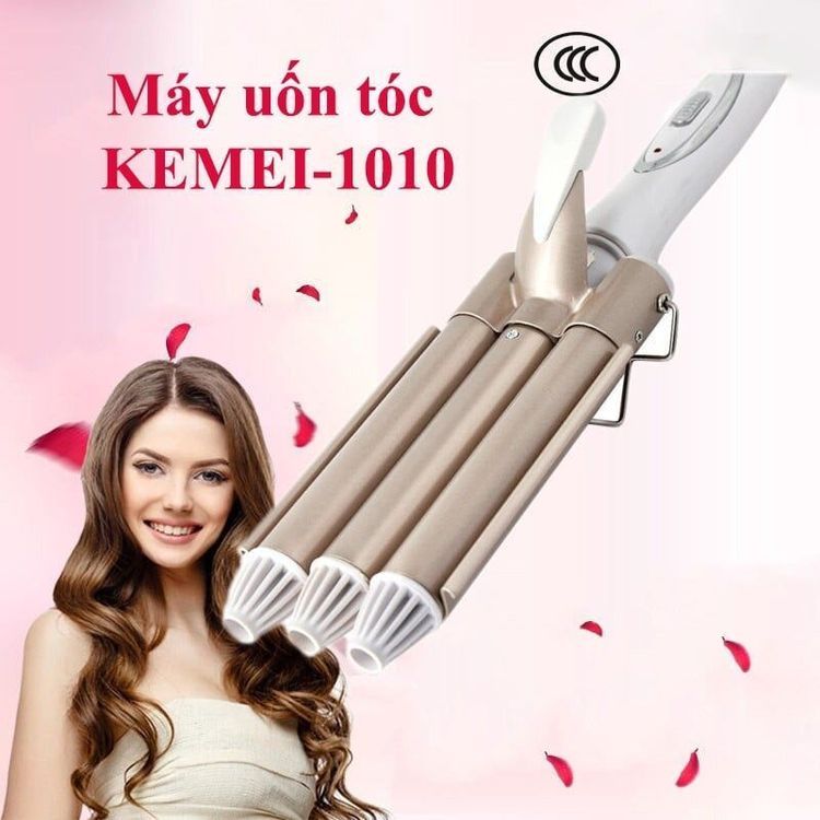No. 2 - Yiwu Kemei Electric Appliances Máy Làm Xoăn Sóng Nước 3 Trục Kemei - 2