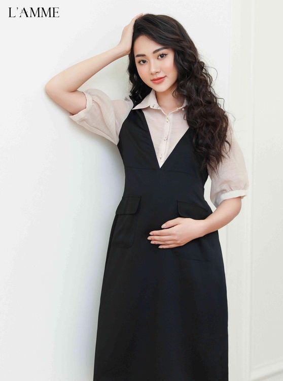 No. 2 - Đầm Bầu Công Sở Nancy Dress - 3