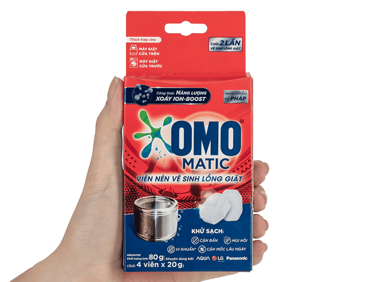 No. 2 - Viên Nén Vệ Sinh Máy Giặt Omo Matic - 2