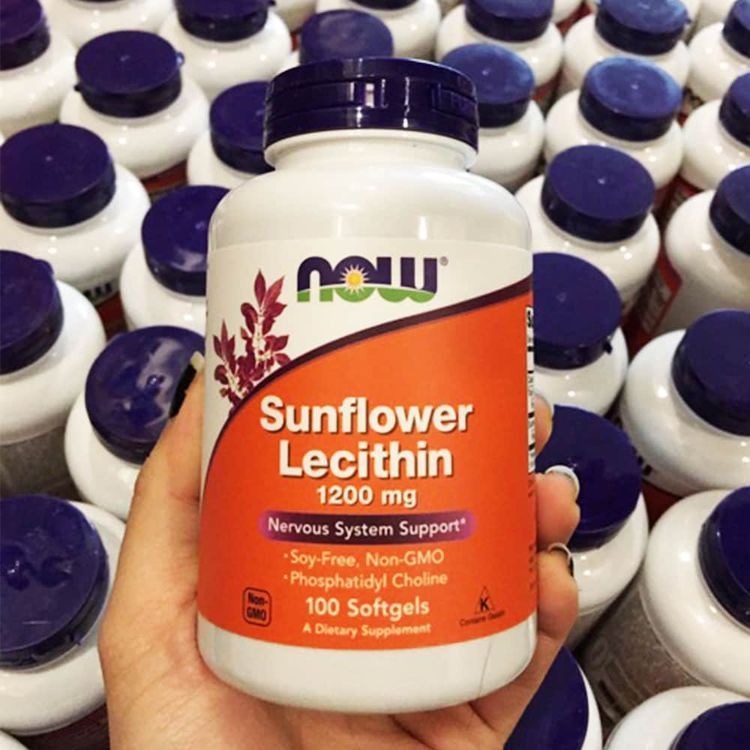No. 3 - Viên Uống NOW® Sunflower Lecithin 1200 Mg - 4