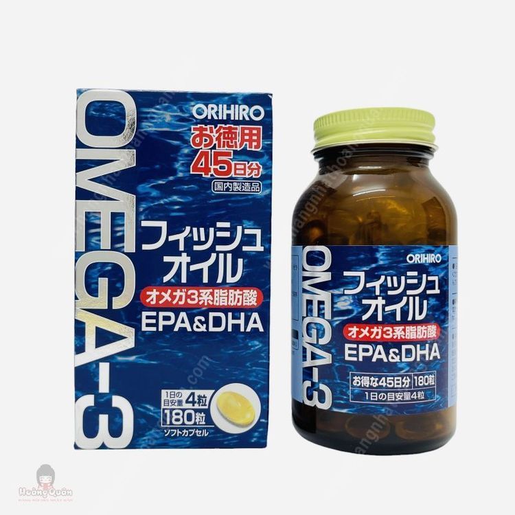 No. 3 - Viên Uống Omega 3 Orihiro4971493105779 - 1