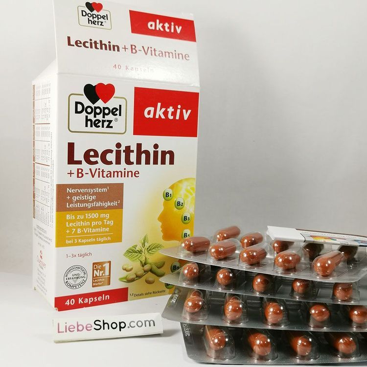 No. 4 - Viên Uống Doppelherz Lecithin + B-Vitamine - 2