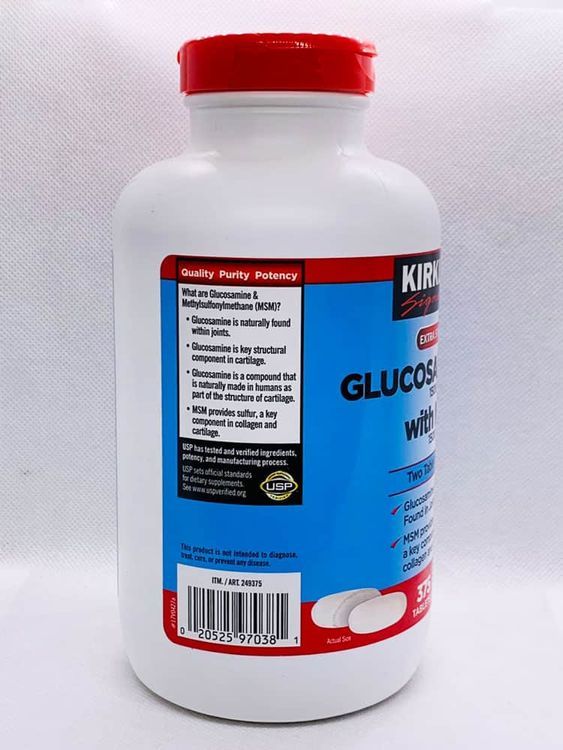 No. 2 - Thực Phẩm Chức Năng KIRKLAND Glucosamine With MSM - 5