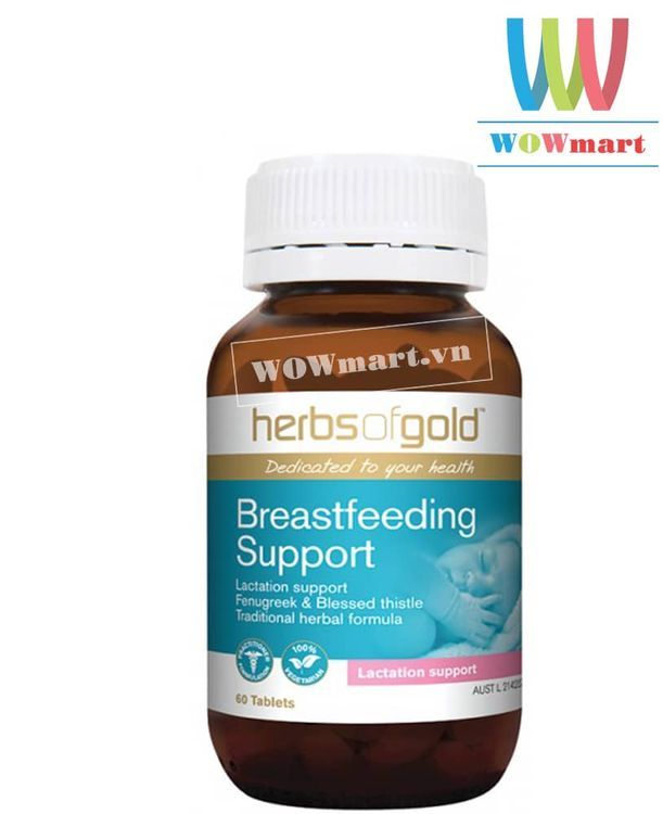 No. 5 - Viên uống Lợi Sữa Herbs of Gold Breastfeeding Support - 6