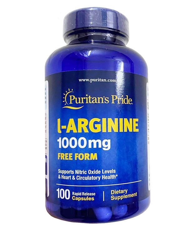 No. 1 - Puritan's Pride L-Arginine 1000mg - 1