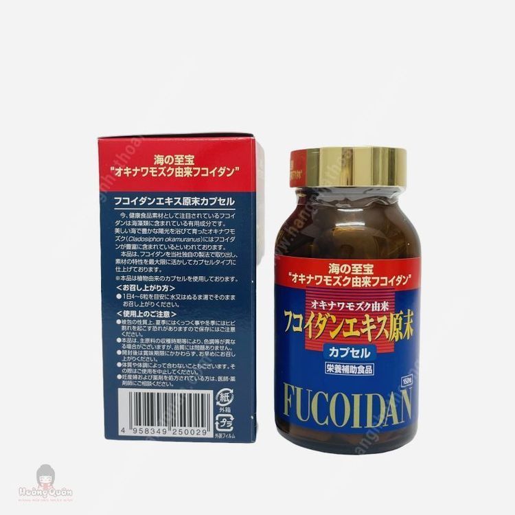 No. 1 - Viên Uống Fucoidan Okinawa Tảo Đỏ - 4
