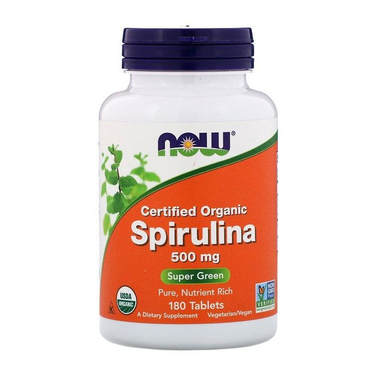 No. 1 - Tảo Xoắn Spirulina Now Foods - 1