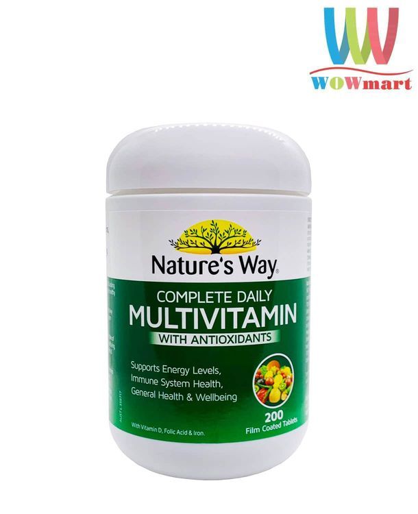 No. 3 - Vitamin Tổng Hợp Rau Củ Nature’s Way Multivitamin - 3