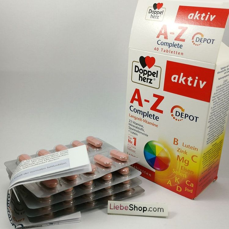 No. 7 - Viên Uống Vitamin A – Z Depot Doppelherz - 4