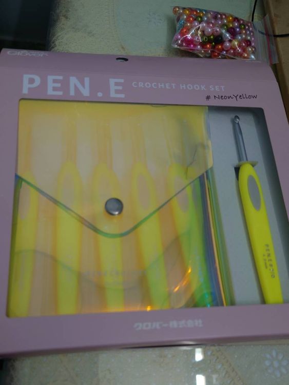 No. 1 - Bộ Kim Móc Pen-E Neon - 2