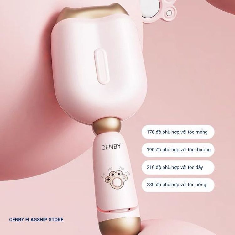 No. 5 - Cenby Máy Làm Xoăn Sóng Nước Hippie Cenby Premium - 4